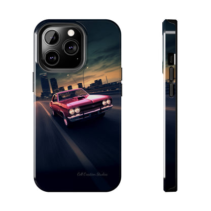 "Sunset City Cruise GTO Edition" -Tough iPhone Cases