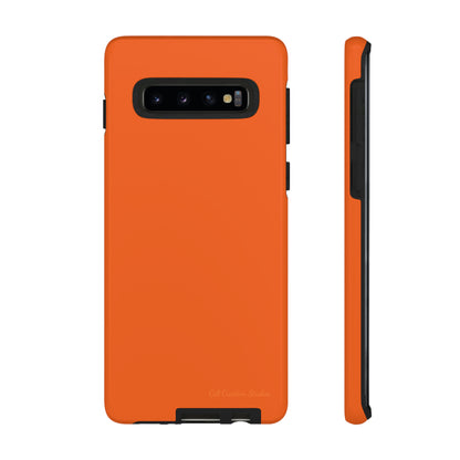 "Orange Burst" -Tough Samsung Phone Cases