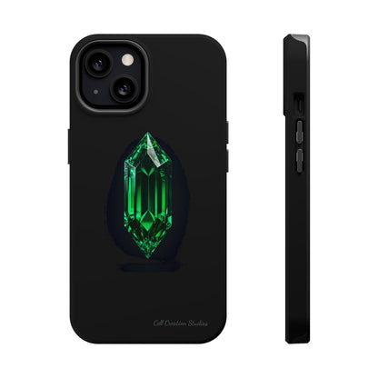 "Emerald Elegance" Phone Case -MagSafe Tough Cases