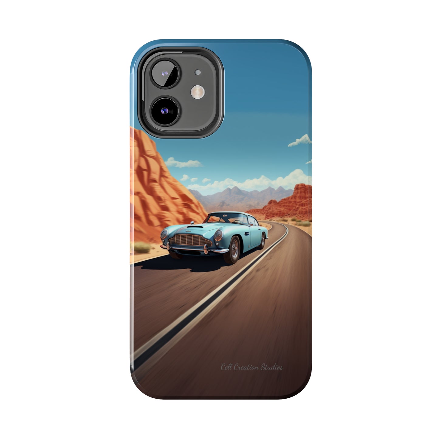 "Silver Racing Legend" -Tough iPhone Cases