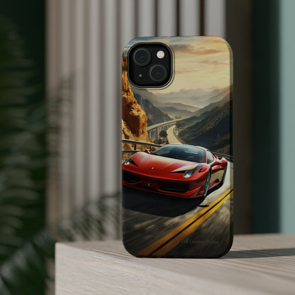 "Mountain Majesty Ferrari Edition" -MagSafe Tough iPhone Cases