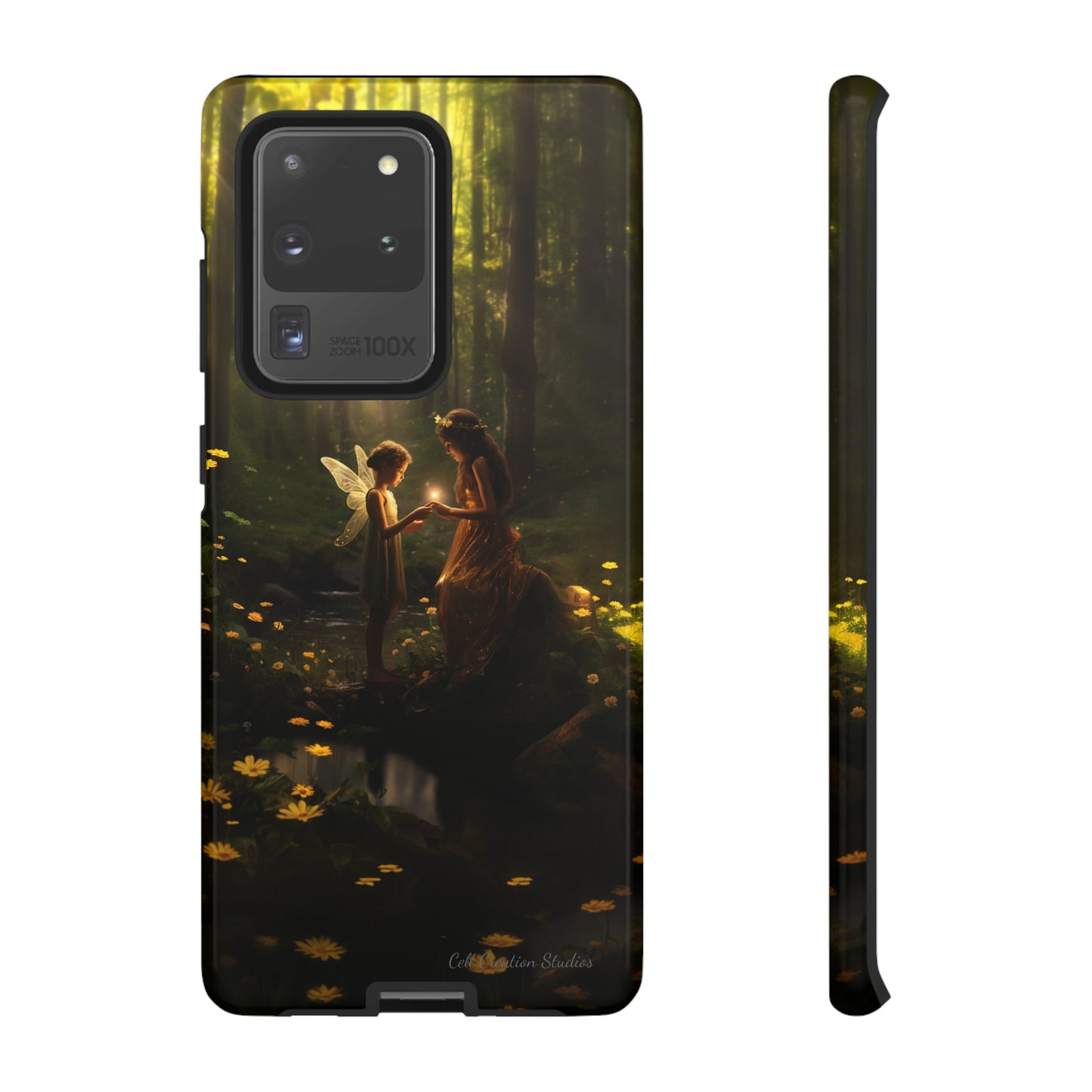 Introducing the "Forest Fairy of Kindness" Cell Phone Case – Where Magic Meets Compassion -Tough Cases