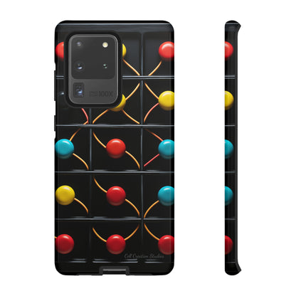 "Vibrant Spheres Fusion" -Tough Phone Cases