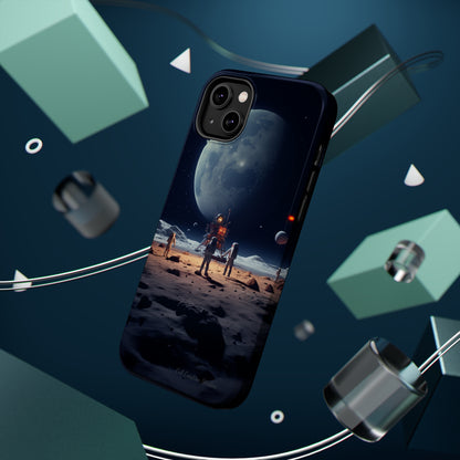 Introducing our "Cosmic Explorers" Cell Phone Case – Venture Beyond the Stars -MagSafe Tough Cases