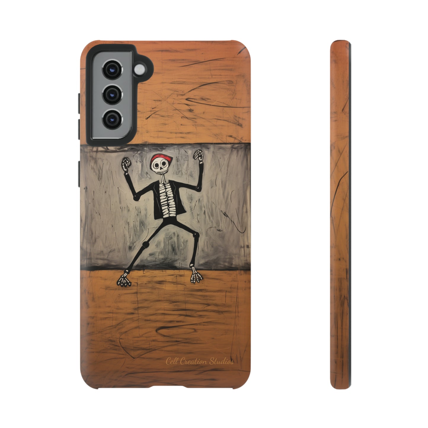 "Dance of the Skeletal Muse" -Tough Samsung Phone Cases