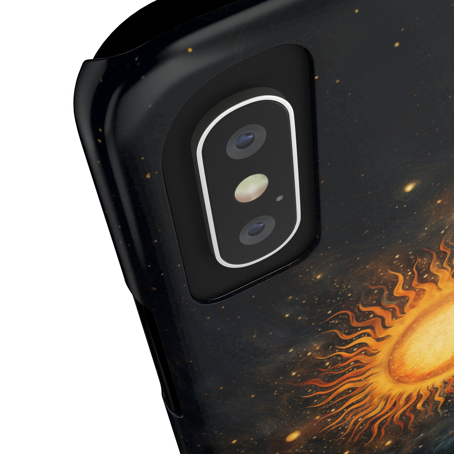 Introducing the "Celestial Sun and Stars" Cell Phone Case – Carry the Cosmos with You -Slim Phone Cases