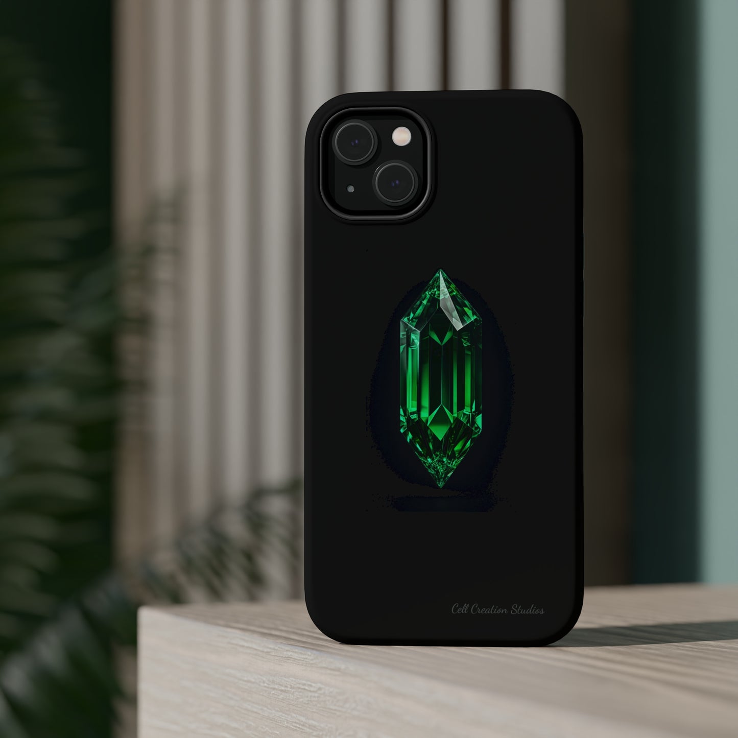 "Emerald Elegance" Phone Case -MagSafe Tough Cases