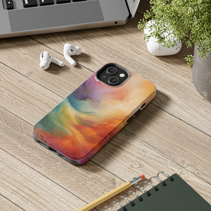 Introducing the "Colorful Spectrum" Cell Phone Case – Dive into a World of Vibrant Hues -Tough Phone Cases