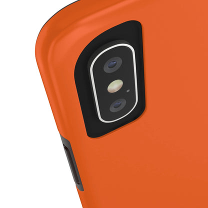 "Orange Burst" -Tough iPhone Cases