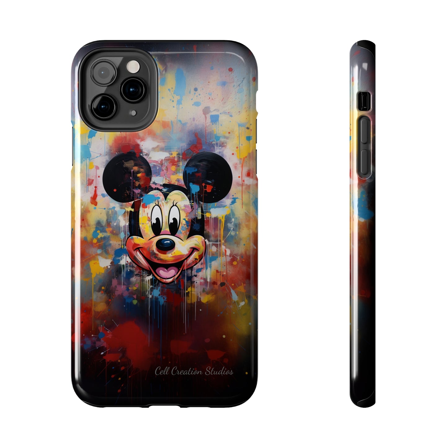 "Cheerful Mickey Mouse" -Tough iPhone Cases