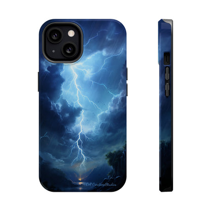 Introducing the "Stormy Serenity" Cell Phone Case – Embrace Nature -MagSafe Tough Cases