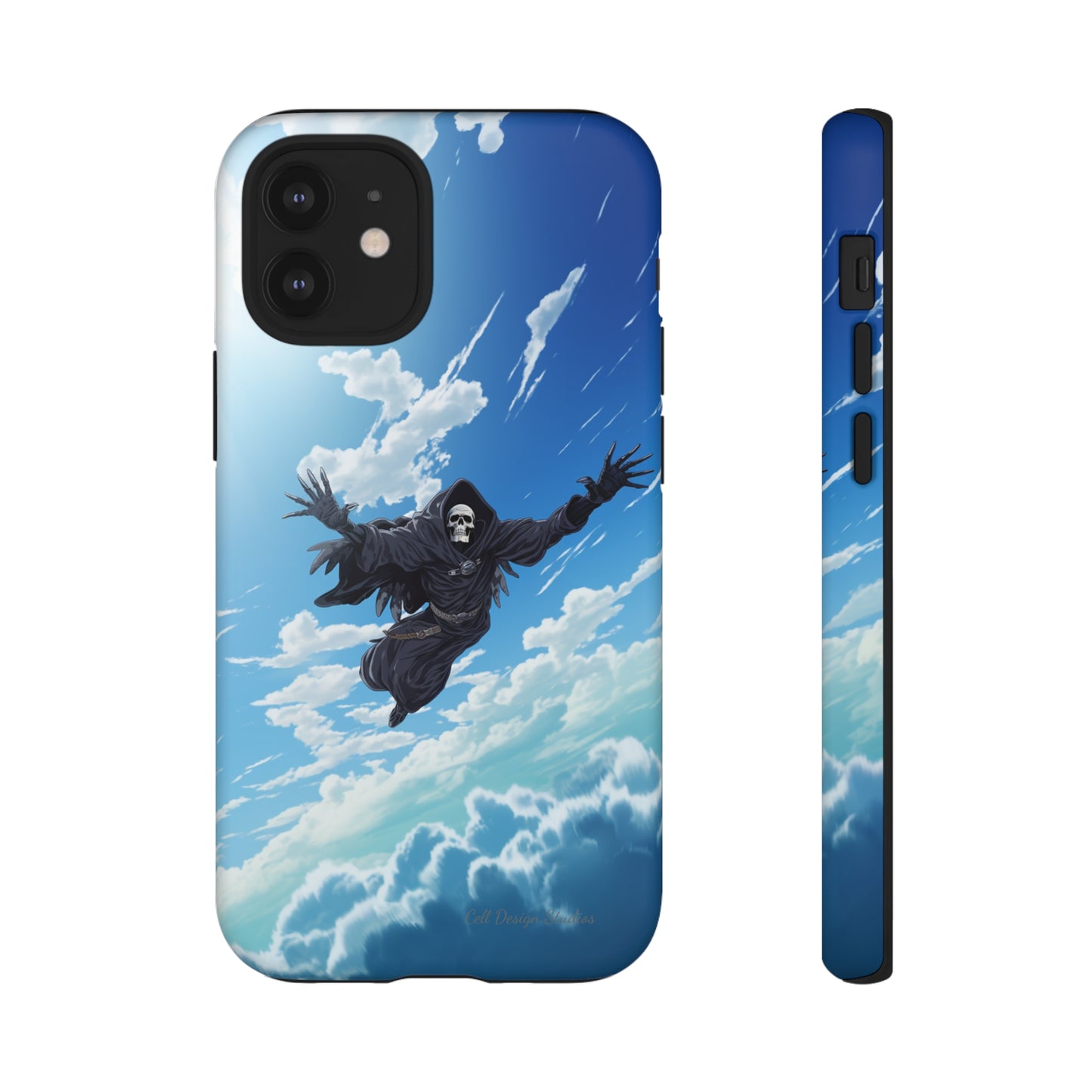 Introducing the "Eternal Contrast" Cell Phone Case – Embrace the Balance of Light and Shadow! -Tough Cases