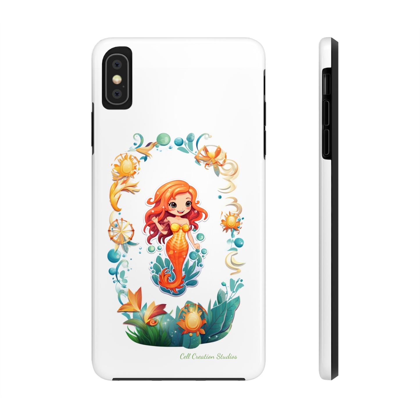 "Auburn Siren" -Tough iPhone Cases