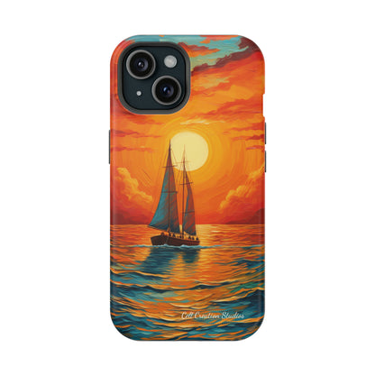 "Sailboat Sunset" - MagSafe Tough iPhone Cases