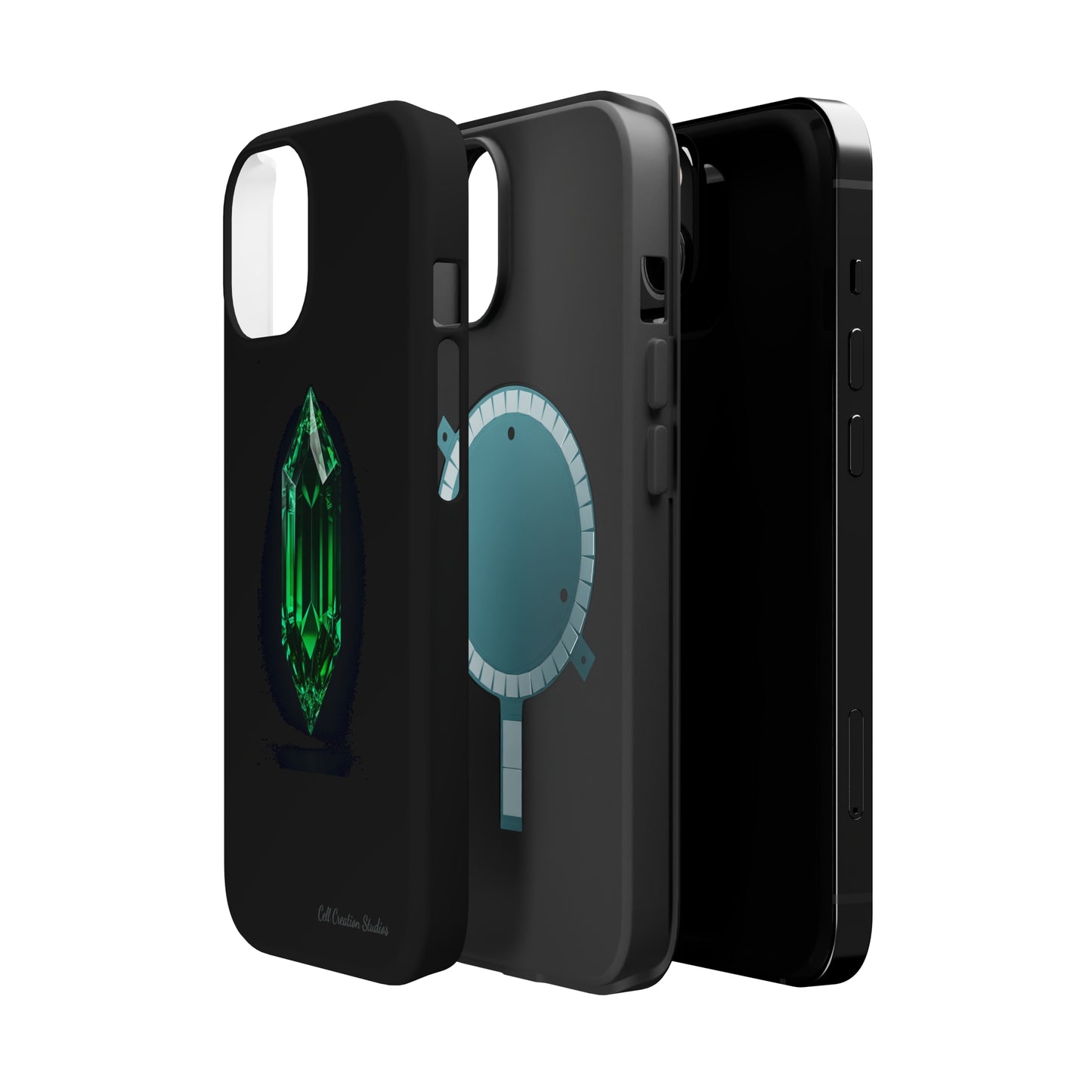 "Emerald Elegance" Phone Case -MagSafe Tough Cases