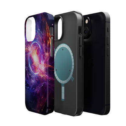 Introducing the "Celestial Explosion" Cell Phone Case – Witness the Drama of a Neutron Star Explosion! -MagSafe Tough Cases