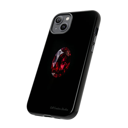 "Ruby Radiance" Phone Case -Tough Cases