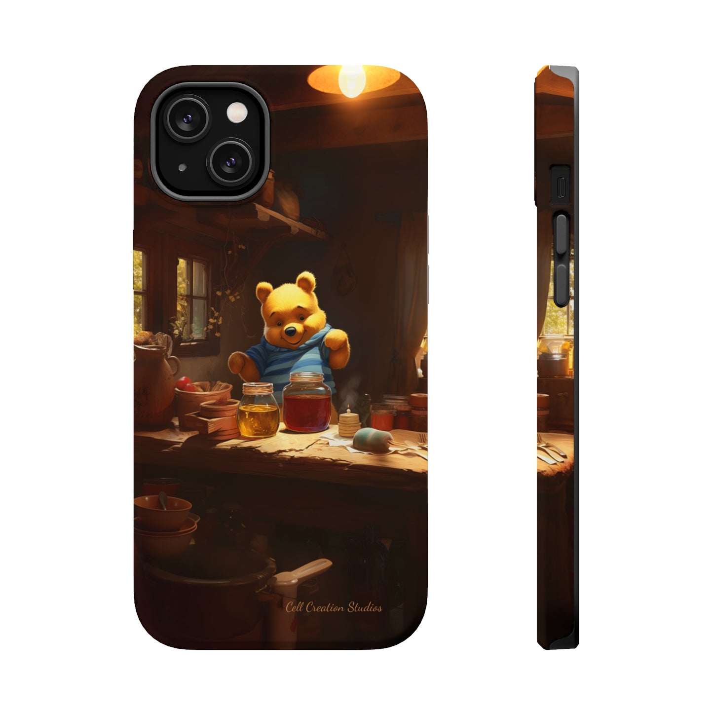 Introducing the "Winnie-The-Pooh's Honey Haven" Cell Phone Case – A Sweet Nostalgic Delight -MagSafe Tough Cases