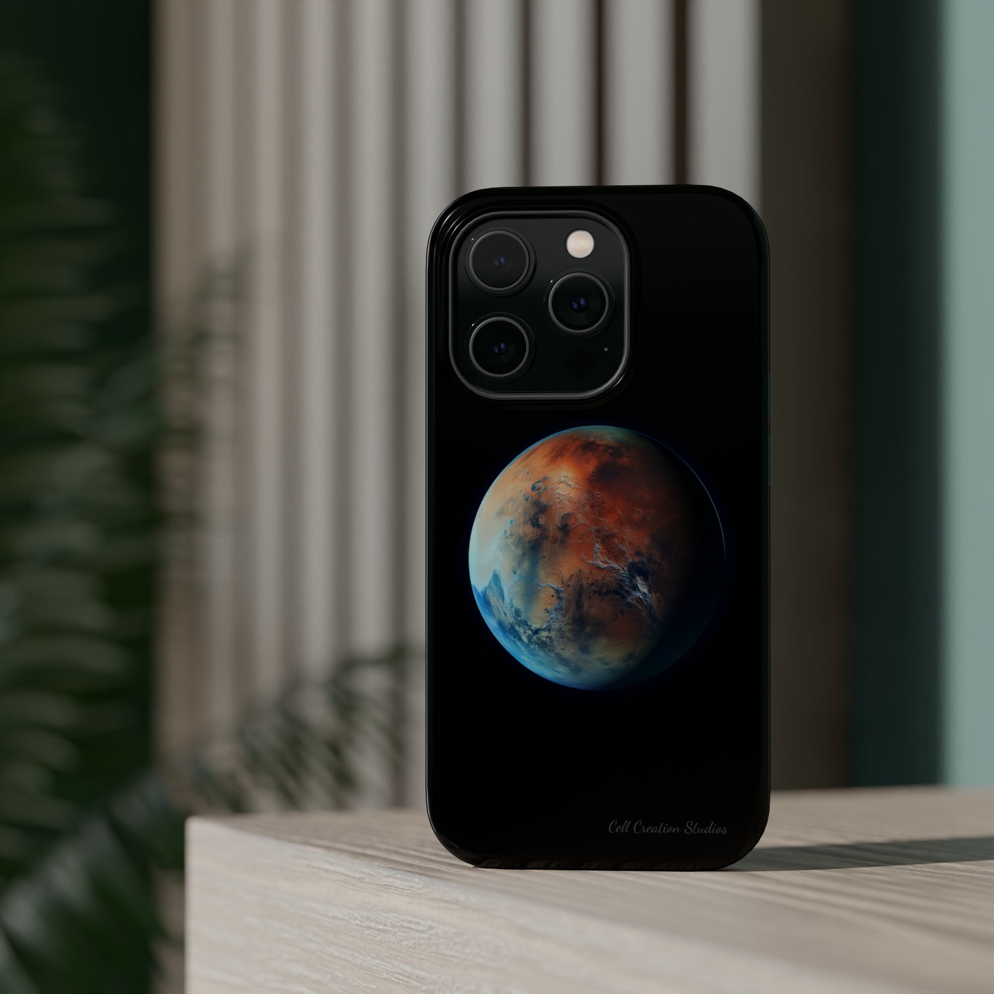 Introducing the "Mars Marvel" Cell Phone Case – Explore the Red Planet -MagSafe Tough Cases