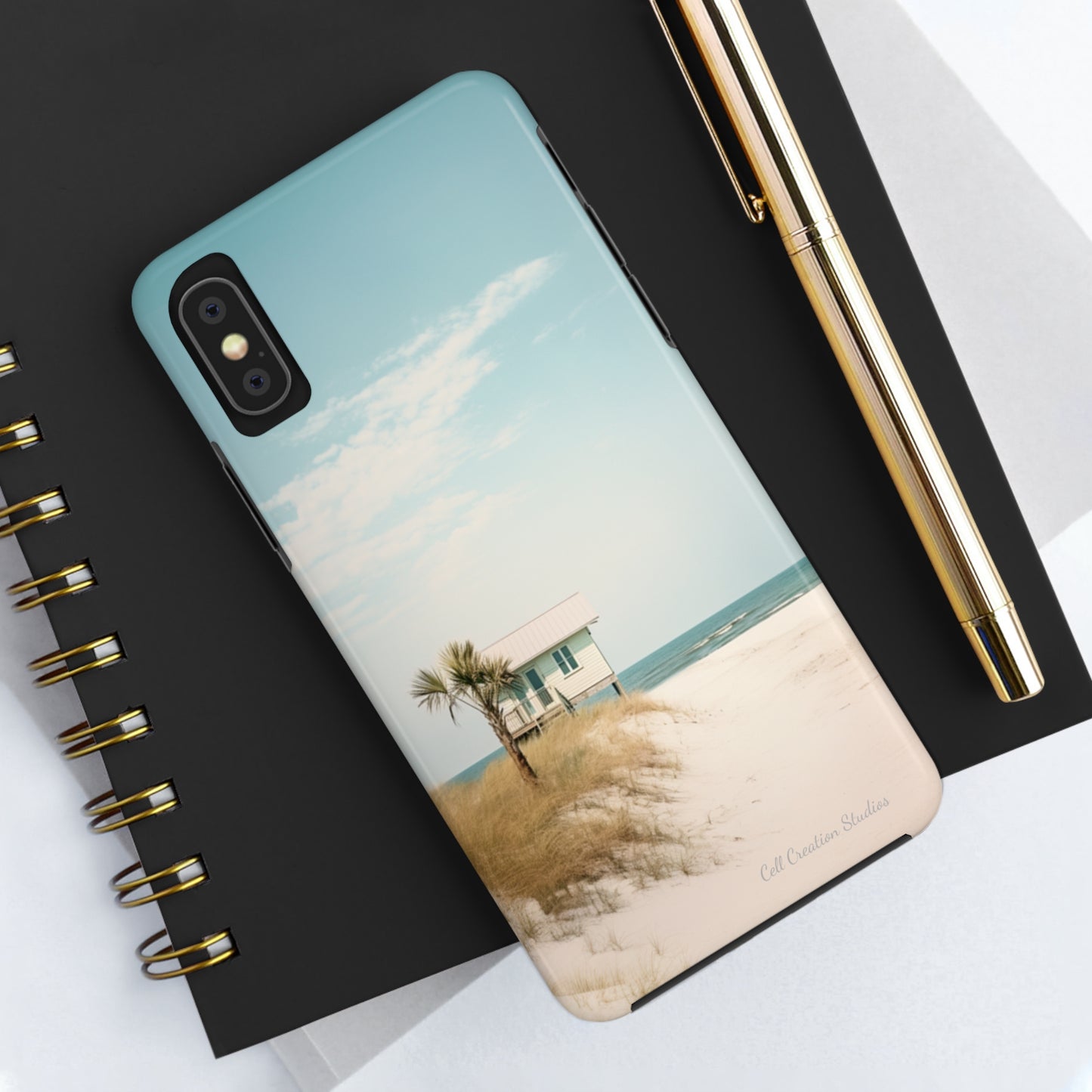 "Seaside Haven" -Tough iPhone Cases