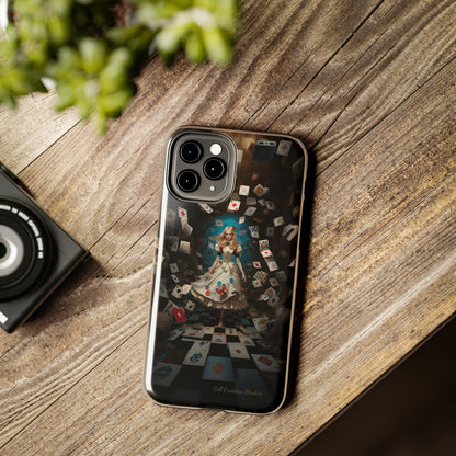 Introducing the "Alice in Wonderland" Cell Phone Case – A Journey Through Imagination -Tough Phone Cases