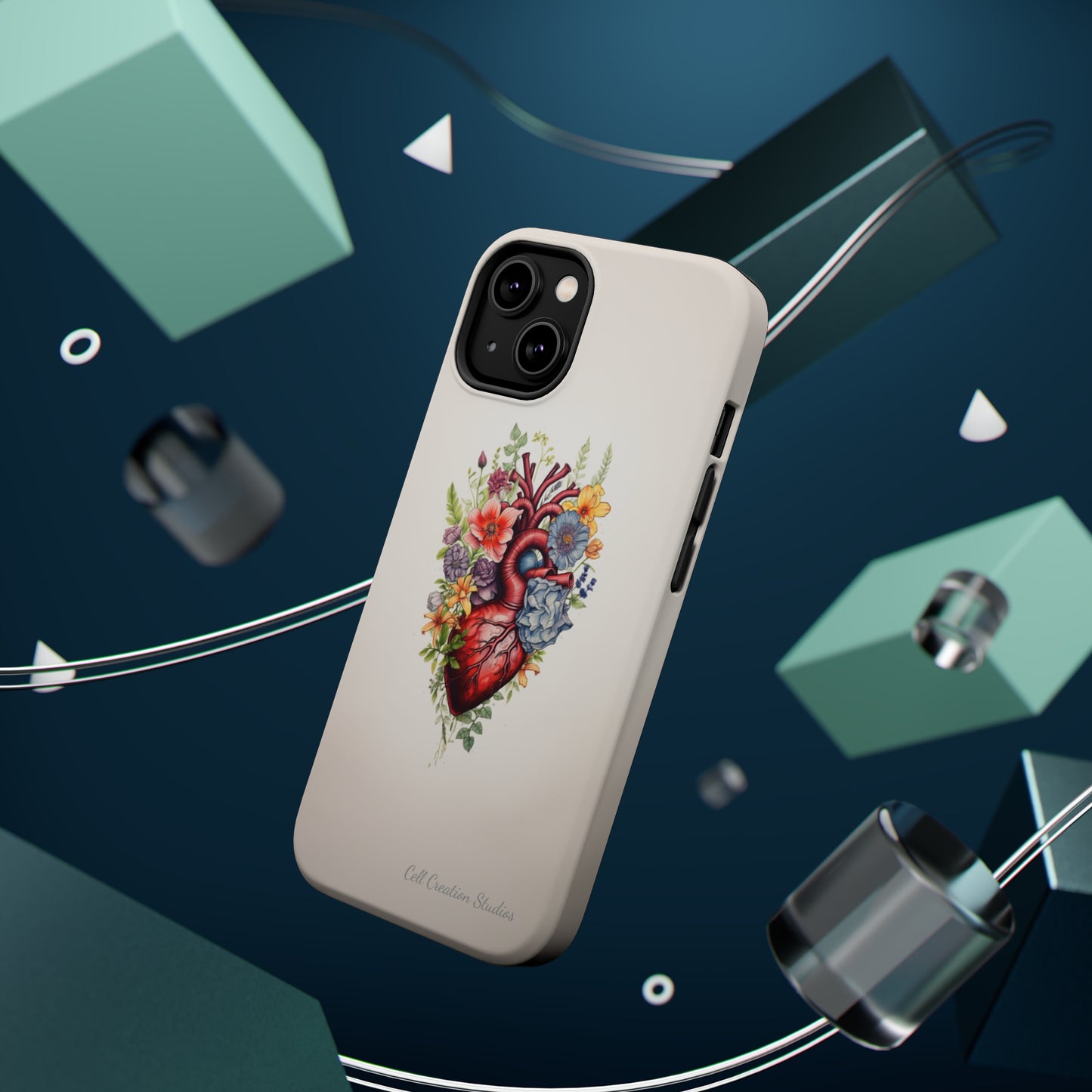 "Blooming Hearts" -MagSafe Tough iPhone Cases