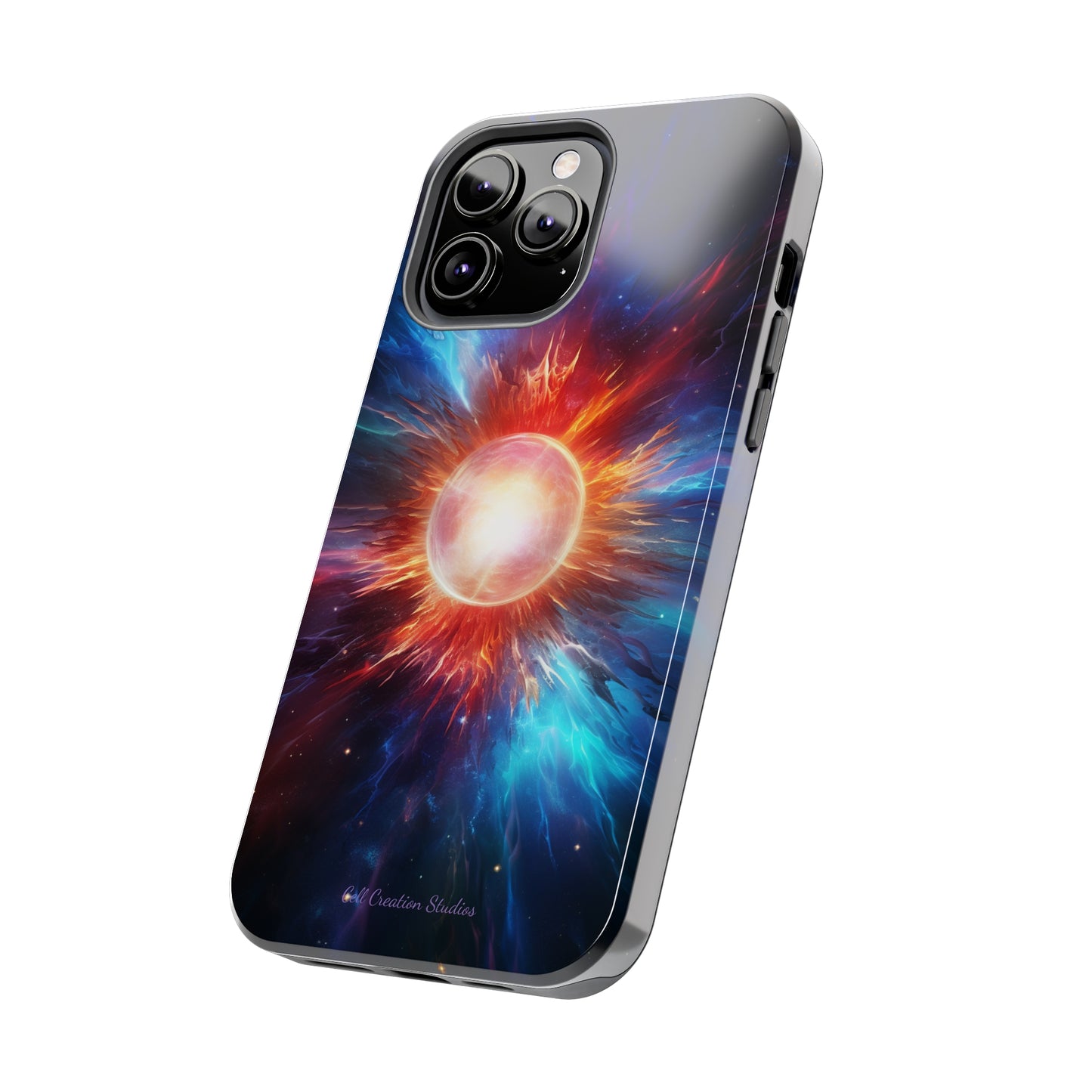 Introducing the "Stellar Cataclysm" Cell Phone Case – Capture the Cosmic Drama of a Neutron Star Explosion! -Tough Phone Cases