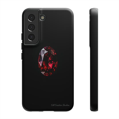 "Ruby Radiance" Phone Case -Tough Cases