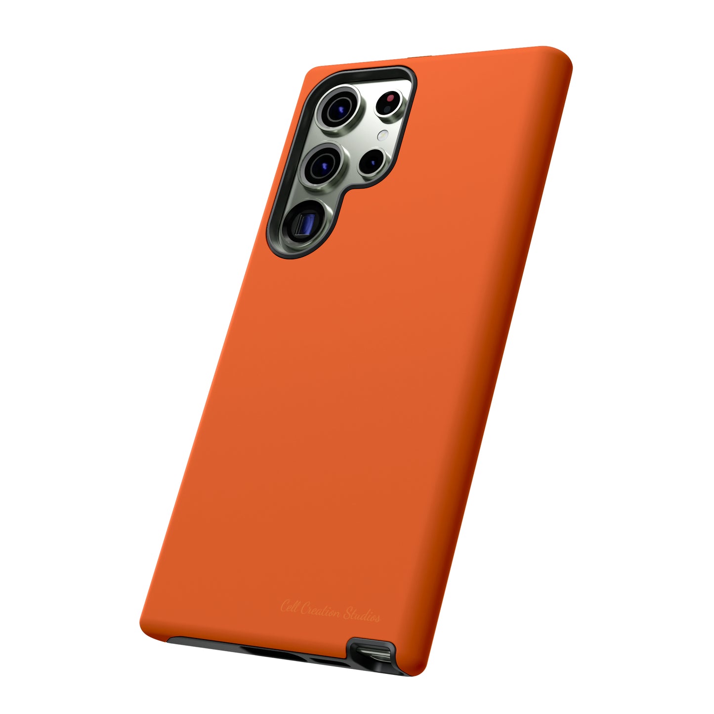 "Orange Burst" -Tough Samsung Phone Cases