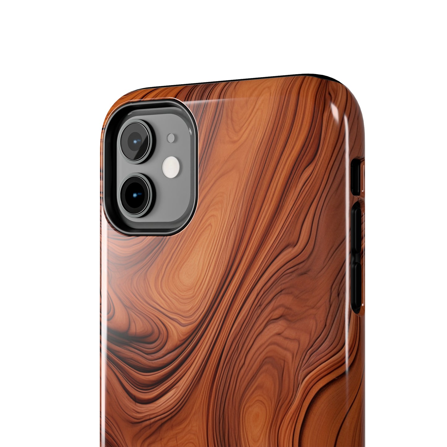 The "Natural Elegance" Wood Pattern Phone Case -Tough Phone Cases