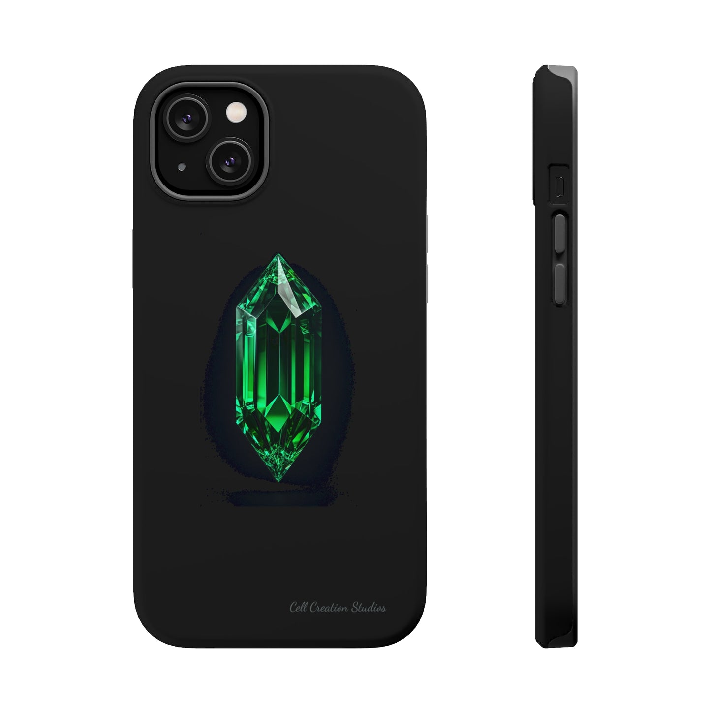 "Emerald Elegance" Phone Case -MagSafe Tough Cases