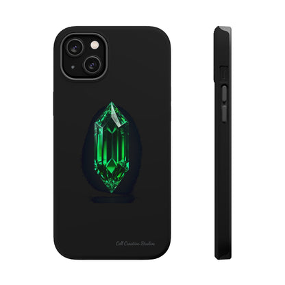 "Emerald Elegance" Phone Case -MagSafe Tough Cases