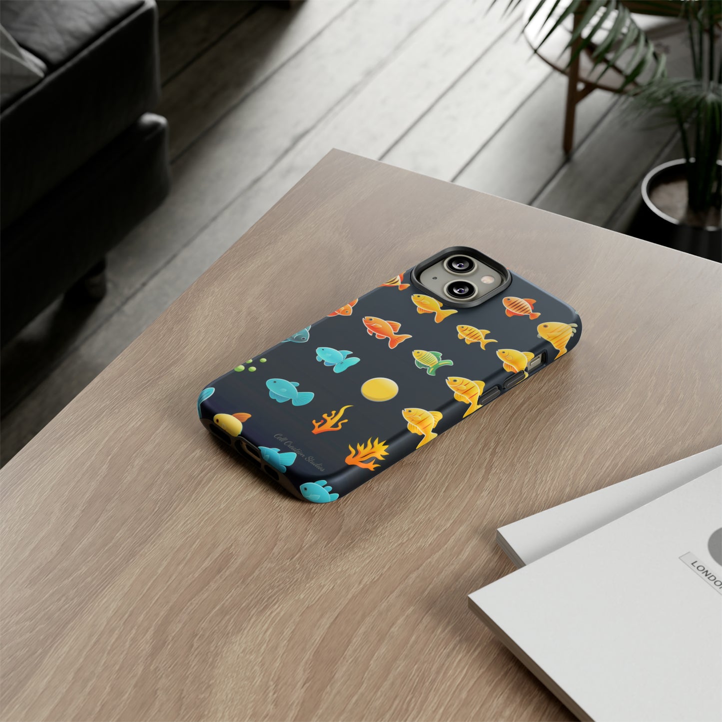 "AquaArt Fish" -Tough Phone Cases