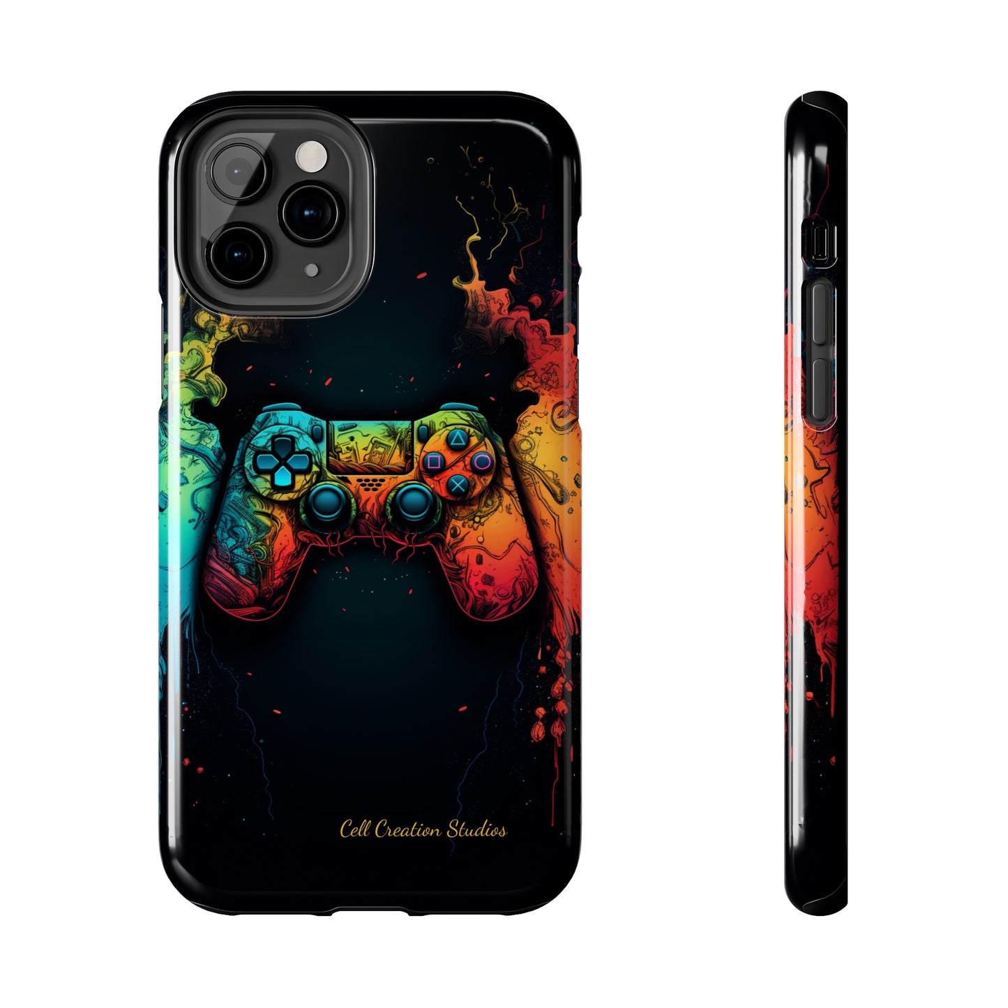 "ColorBlast Gaming" -Tough iPhone Cases