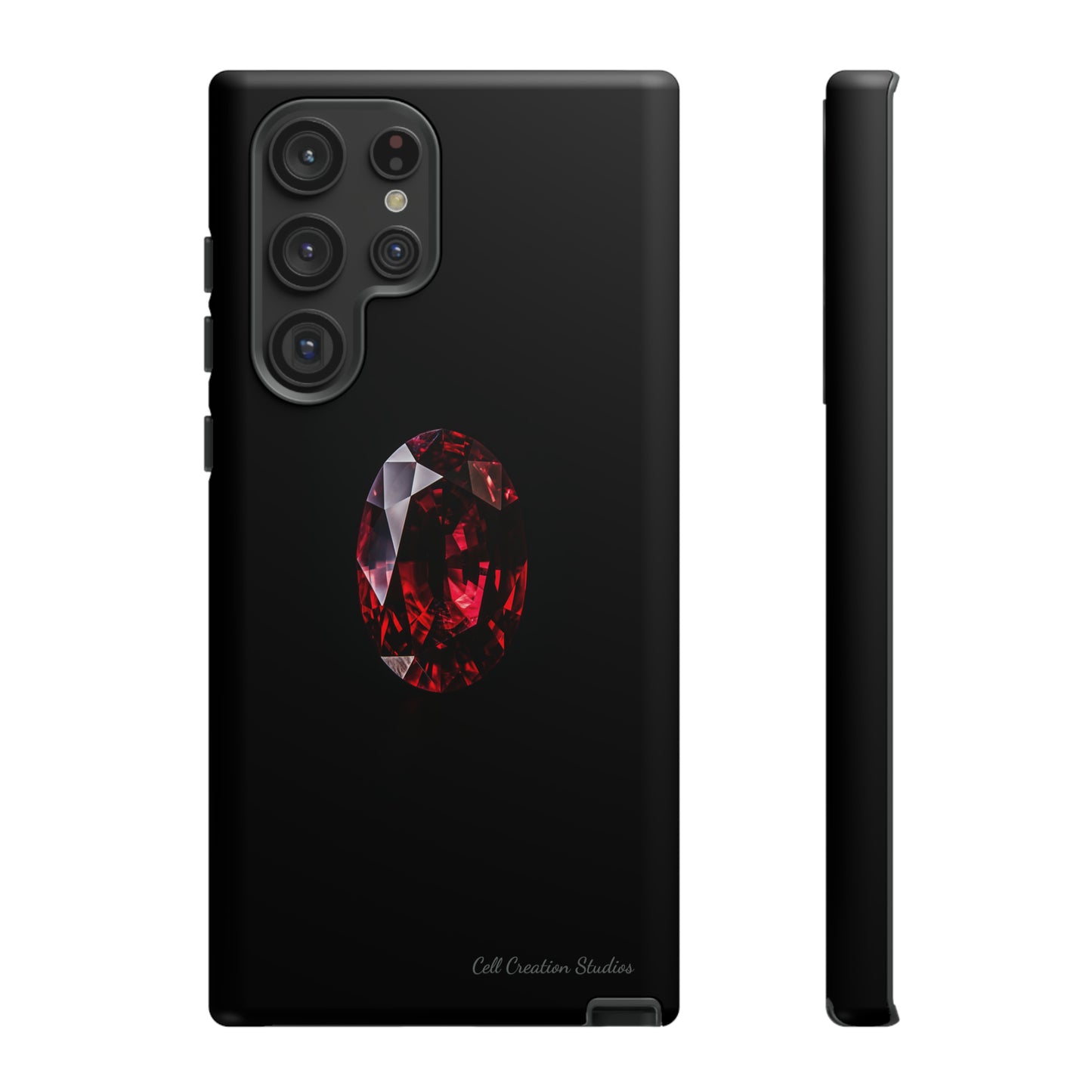 "Ruby Radiance" Phone Case -Tough Cases