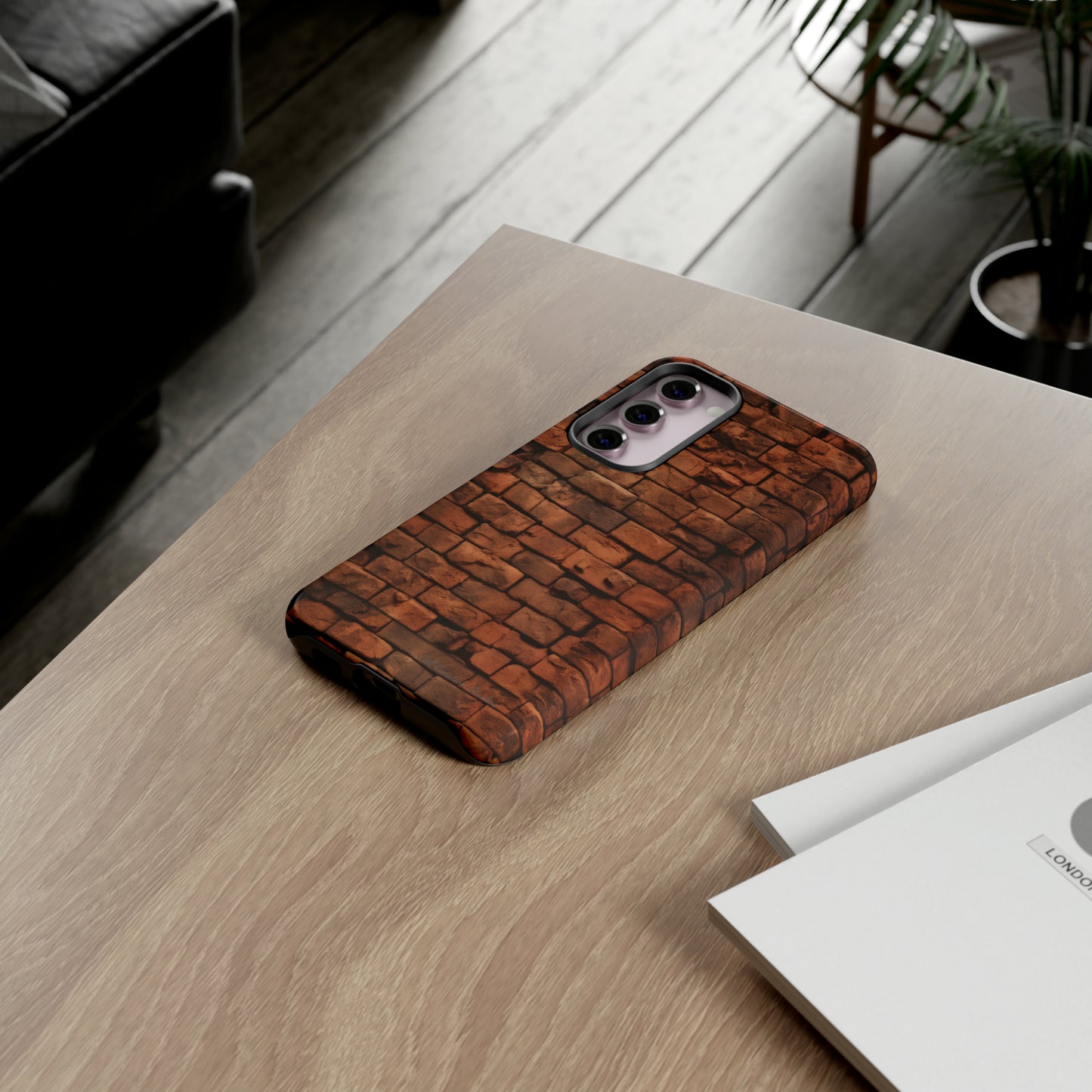 Introducing our "Urban Brick Wall" Cell Phone Case – the perfect blend of urban style and device protection -Tough Cases