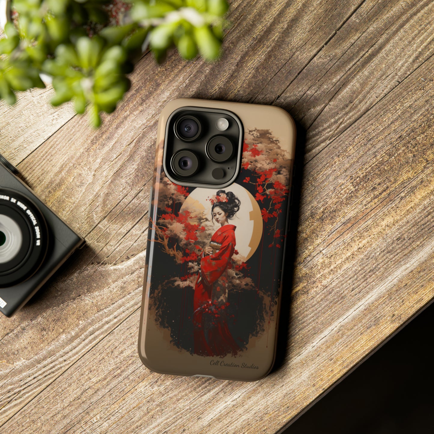 "Japanese Geisha Art" Phone Case -Tough Cases