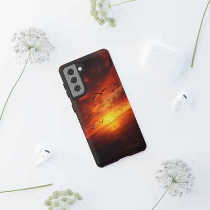 Introducing the "Sunset Soar" Cell Phone Case – Embrace Freedom and Beauty -Tough Cases