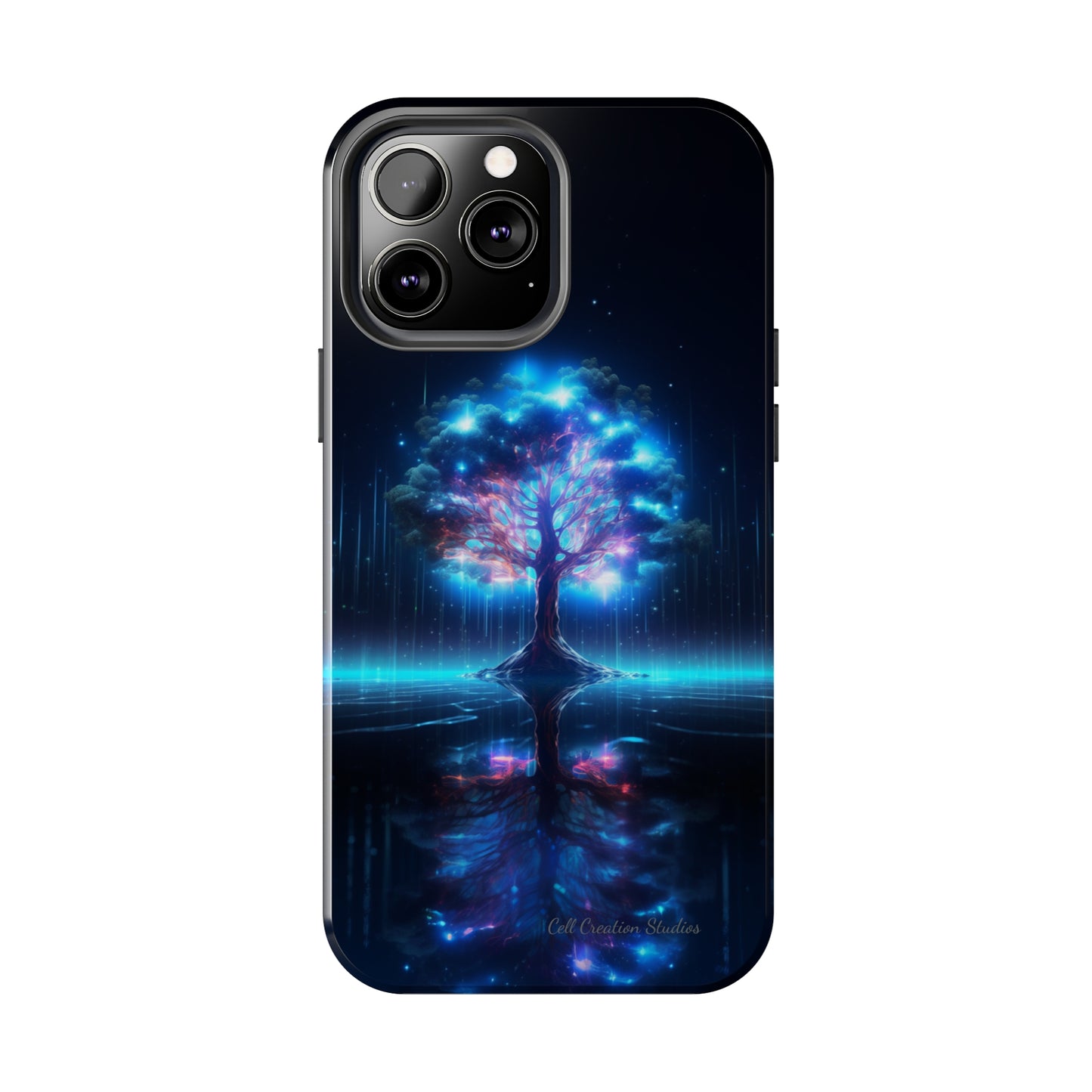 Introducing the "Luminous Tree" Cell Phone Case – Illuminate Your Style with Nature's Glow -Tough Phone Cases