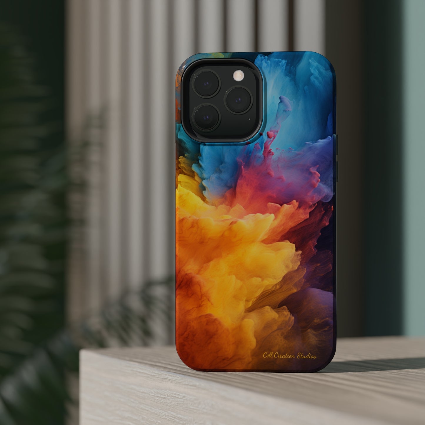 Introducing the "Colorful Spectrum" Cell Phone Case – Dive into a World of Vibrant Hues -MagSafe Tough Cases