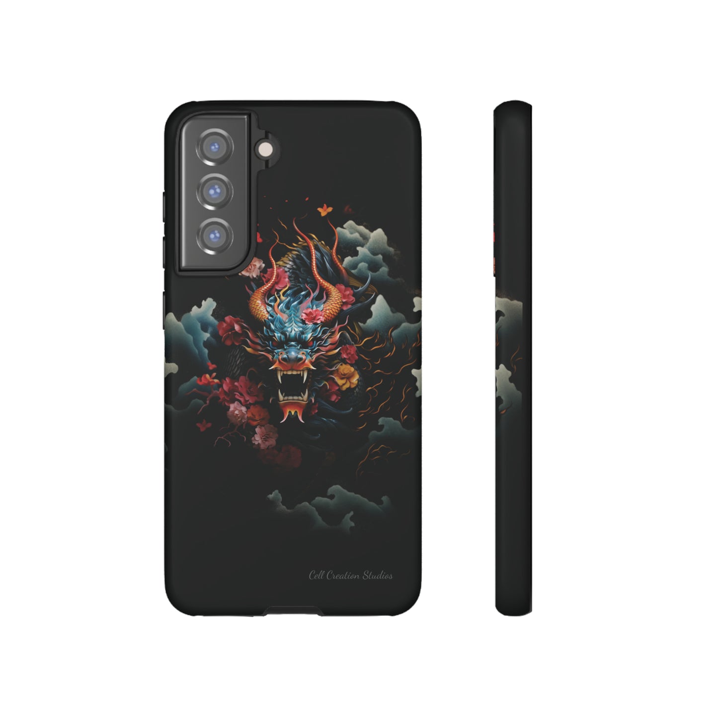 Introducing the "Japanese Dragon Majesty" Cell Phone Case – Embrace the Legend in Style -Tough Cases