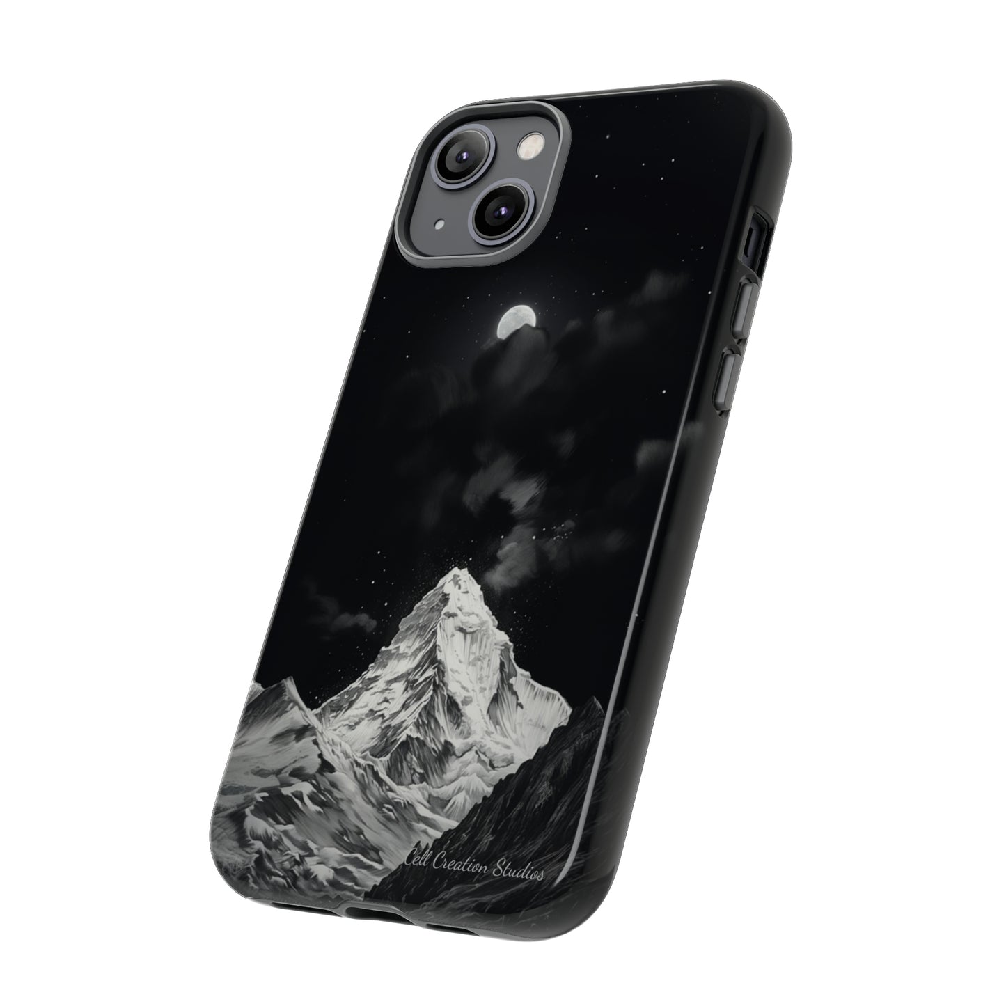 "Moonlit Everest" Phone Case -Tough Cases