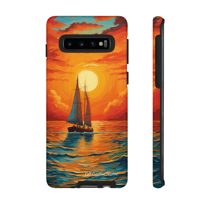 "Sailboat Sunset" - Tough Samsung Cases