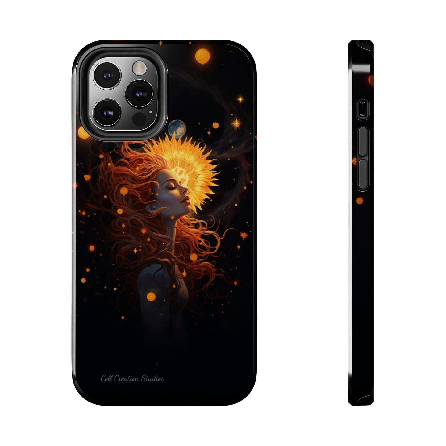 Introducing the "Cosmic Radiance" Cell Phone Case – Embrace the Celestial Beauty of the Universe -Tough Phone Cases