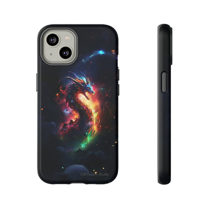 "Cosmic Dragon Unleashed" -Tough iPhone Cases