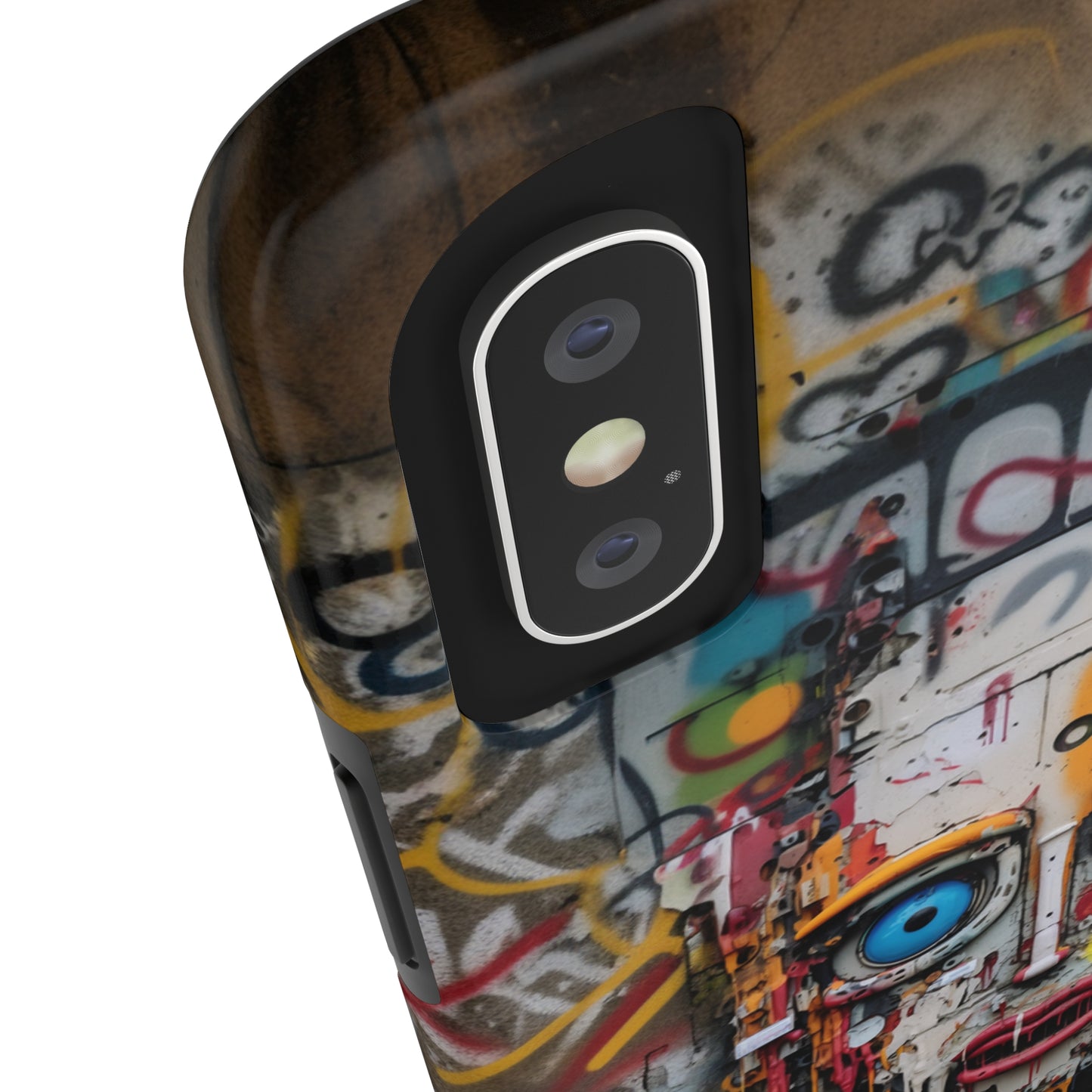 "Urban Graffiti Face" -Tough Phone Cases