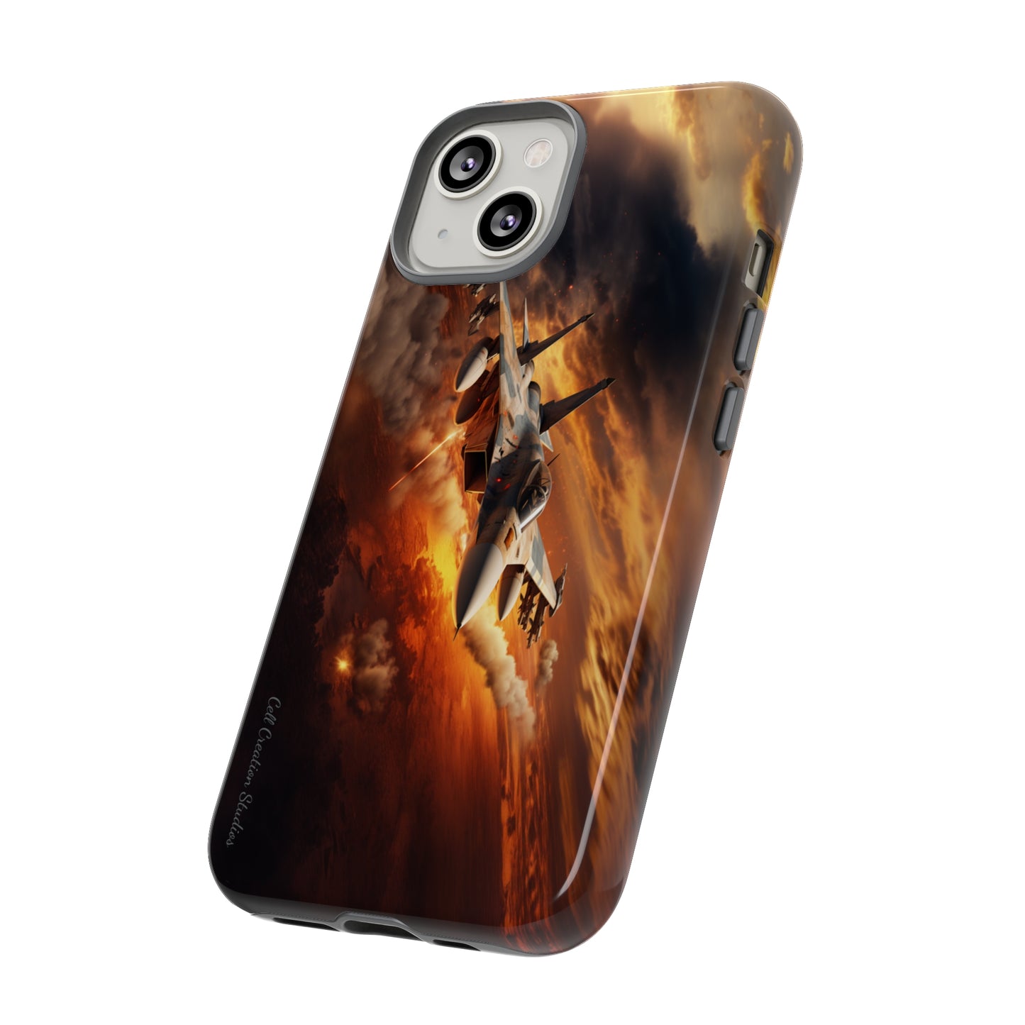 Introducing the "Sky Dominator" Fighter Jet Cell Phone Case – Unleash High-Flying Power! -Tough Cases