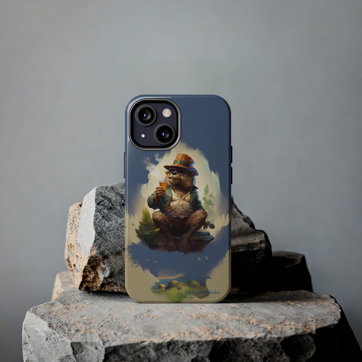 Introducing the "Bear's Homeward Bound" Cell Phone Case – Where Dreams of Home Come Alive -Tough Phone Cases