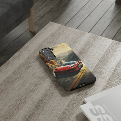 "Mountain Majesty Ferrari Edition" -Tough Samsung Phone Cases