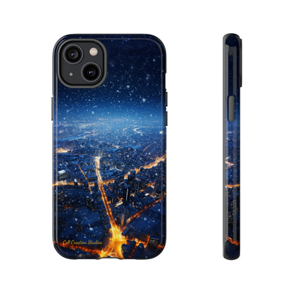 "Urban Snowfall Glow" -Tough iPhone Cases